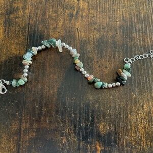 Elegant Multi-Stone Beaded Bracelet
